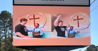 Church LED display - 2